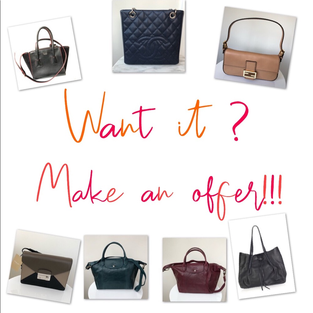 Want it 👜? Make an offer.